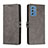 Custodia Portafoglio In Pelle Cover con Supporto H02X per Samsung Galaxy M52 5G Grigio