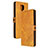 Custodia Portafoglio In Pelle Cover con Supporto H02X per Xiaomi Poco M2 Pro Marrone Chiaro