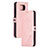 Custodia Portafoglio In Pelle Cover con Supporto H02X per Xiaomi Poco X3 NFC Oro Rosa