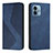 Custodia Portafoglio In Pelle Cover con Supporto H03X per Motorola Moto G 5G (2023)