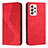Custodia Portafoglio In Pelle Cover con Supporto H03X per Samsung Galaxy A53 5G Rosso