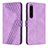 Custodia Portafoglio In Pelle Cover con Supporto H03X per Sony Xperia 1 IV Viola