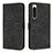 Custodia Portafoglio In Pelle Cover con Supporto H03X per Sony Xperia 5 IV Nero