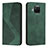 Custodia Portafoglio In Pelle Cover con Supporto H03X per Xiaomi Mi 10i 5G Verde