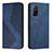 Custodia Portafoglio In Pelle Cover con Supporto H03X per Xiaomi Mi 10T Pro 5G Blu