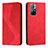 Custodia Portafoglio In Pelle Cover con Supporto H03X per Xiaomi Poco M4 Pro 5G Rosso