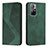 Custodia Portafoglio In Pelle Cover con Supporto H03X per Xiaomi Poco M4 Pro 5G Verde