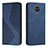 Custodia Portafoglio In Pelle Cover con Supporto H03X per Xiaomi Redmi Note 9 Pro Blu