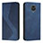 Custodia Portafoglio In Pelle Cover con Supporto H03X per Xiaomi Redmi Note 9 Pro Max Blu