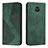 Custodia Portafoglio In Pelle Cover con Supporto H03X per Xiaomi Redmi Note 9 Pro Verde