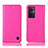 Custodia Portafoglio In Pelle Cover con Supporto H04P per OnePlus Nord N20 5G Rosa Caldo