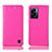 Custodia Portafoglio In Pelle Cover con Supporto H04P per OnePlus Nord N300 5G Rosa Caldo