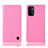 Custodia Portafoglio In Pelle Cover con Supporto H04P per Oppo A54 5G Rosa