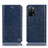 Custodia Portafoglio In Pelle Cover con Supporto H04P per Oppo A55 5G Blu