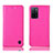 Custodia Portafoglio In Pelle Cover con Supporto H04P per Oppo A55S 5G Rosa Caldo