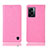 Custodia Portafoglio In Pelle Cover con Supporto H04P per Oppo A56S 5G Rosa