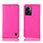 Custodia Portafoglio In Pelle Cover con Supporto H04P per Oppo A57 5G Rosa Caldo