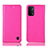 Custodia Portafoglio In Pelle Cover con Supporto H04P per Oppo A74 5G Rosa Caldo