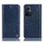 Custodia Portafoglio In Pelle Cover con Supporto H04P per Oppo A96 5G Blu