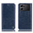 Custodia Portafoglio In Pelle Cover con Supporto H04P per Oppo K10 5G Blu