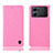 Custodia Portafoglio In Pelle Cover con Supporto H04P per Oppo K10 5G Rosa