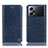 Custodia Portafoglio In Pelle Cover con Supporto H04P per Oppo K10 Pro 5G Blu