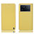 Custodia Portafoglio In Pelle Cover con Supporto H04P per Vivo iQOO 9 Pro 5G Giallo