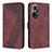 Custodia Portafoglio In Pelle Cover con Supporto H04X per Huawei Nova 9 Rosso