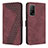 Custodia Portafoglio In Pelle Cover con Supporto H04X per Xiaomi Mi 10T Pro 5G Rosso Rosa