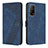 Custodia Portafoglio In Pelle Cover con Supporto H04X per Xiaomi Redmi K30S 5G Blu