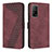 Custodia Portafoglio In Pelle Cover con Supporto H04X per Xiaomi Redmi K30S 5G Rosso Rosa