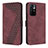 Custodia Portafoglio In Pelle Cover con Supporto H04X per Xiaomi Redmi Note 11 5G Rosso Rosa