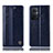 Custodia Portafoglio In Pelle Cover con Supporto H05P per OnePlus Nord N20 5G Blu