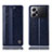 Custodia Portafoglio In Pelle Cover con Supporto H05P per Oppo K10 Pro 5G Blu
