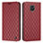 Custodia Portafoglio In Pelle Cover con Supporto H05X per Xiaomi Poco M2 Pro Rosso