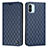 Custodia Portafoglio In Pelle Cover con Supporto H05X per Xiaomi Redmi A2 Blu