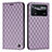 Custodia Portafoglio In Pelle Cover con Supporto H05X per Xiaomi Redmi Note 11E Pro 5G Viola