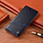 Custodia Portafoglio In Pelle Cover con Supporto H06P per Oppo A53s Blu