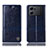 Custodia Portafoglio In Pelle Cover con Supporto H06P per Oppo K10 5G Blu