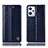 Custodia Portafoglio In Pelle Cover con Supporto H06P per Oppo K10X 5G Blu
