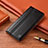 Custodia Portafoglio In Pelle Cover con Supporto H06P per Xiaomi Poco X3 NFC Nero