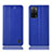 Custodia Portafoglio In Pelle Cover con Supporto H07P per Oppo A56 5G Blu