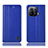 Custodia Portafoglio In Pelle Cover con Supporto H07P per Xiaomi Mi 11 Pro 5G Blu