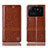 Custodia Portafoglio In Pelle Cover con Supporto H07P per Xiaomi Mi 11 Ultra 5G Arancione