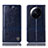 Custodia Portafoglio In Pelle Cover con Supporto H07P per Xiaomi Mi 12S Ultra 5G Blu