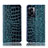 Custodia Portafoglio In Pelle Cover con Supporto H08P per Oppo A56S 5G Blu