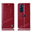 Custodia Portafoglio In Pelle Cover con Supporto H09P per Motorola Moto Edge Plus (2022) 5G Rosso