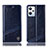 Custodia Portafoglio In Pelle Cover con Supporto H09P per Oppo K10X 5G Blu