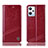 Custodia Portafoglio In Pelle Cover con Supporto H09P per Oppo K10X 5G Rosso