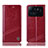 Custodia Portafoglio In Pelle Cover con Supporto H09P per Xiaomi Mi 11 Ultra 5G Rosso